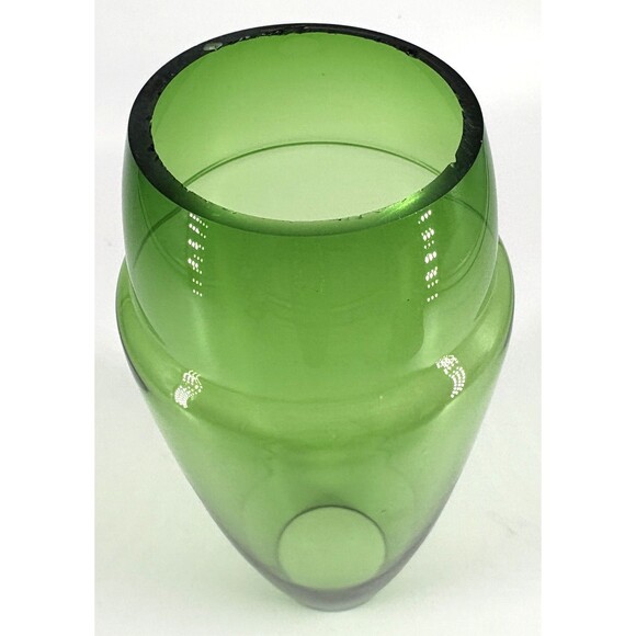 Per Lütken for Holmegaard Glass Hurricanes Green Danish Modern - 7.75" - Picture 9 of 9